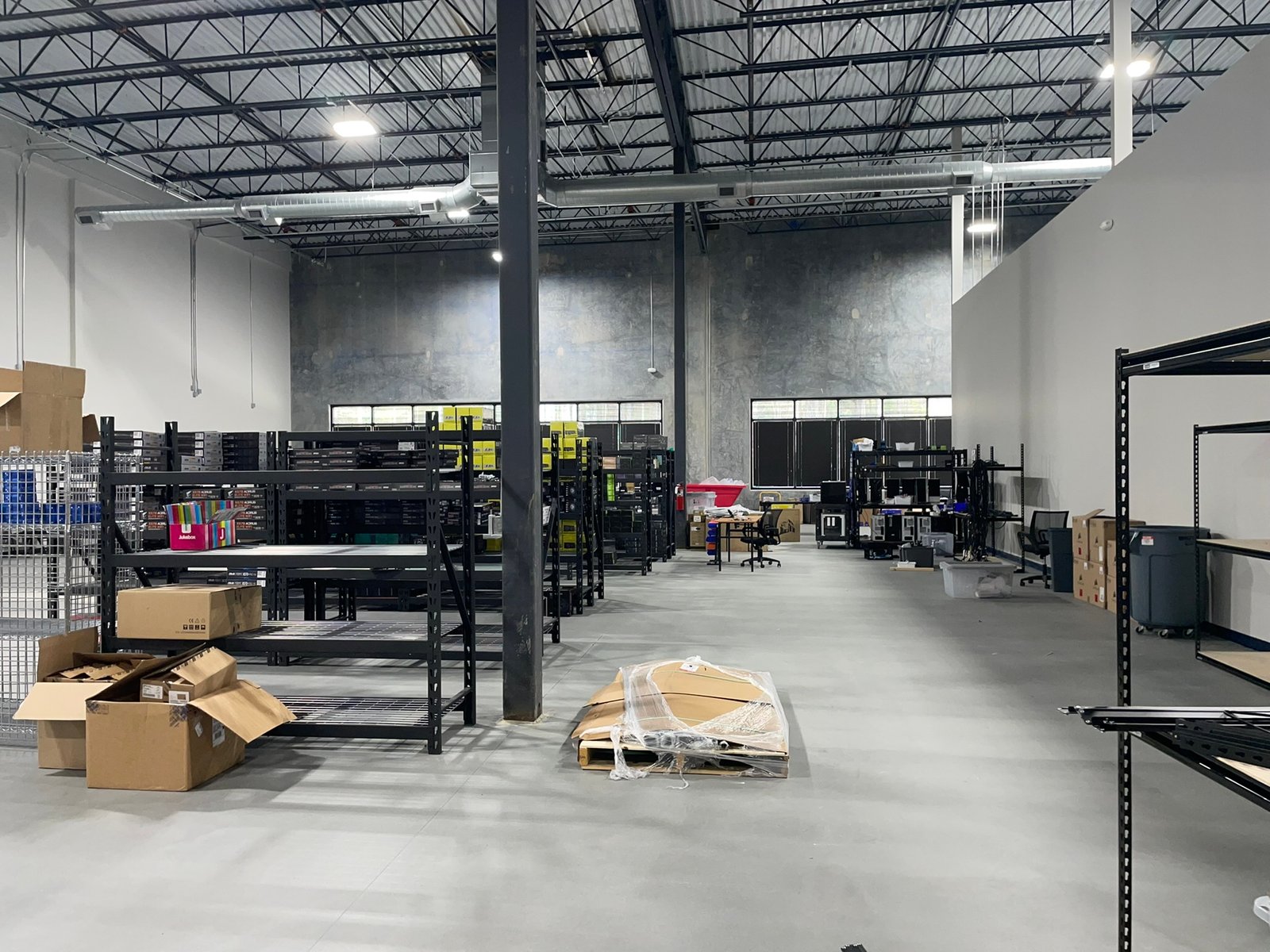 Inventory from Artesian Builds' North Carolina facility.