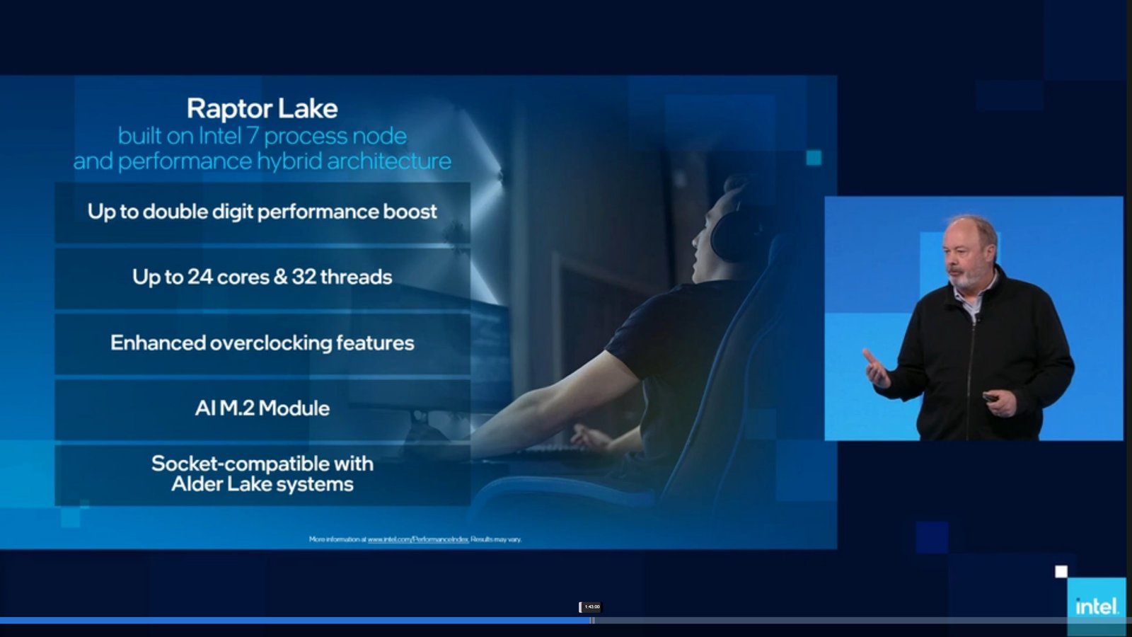 Intel's overview of its 13th Gen Raptor Lak CPU architecture