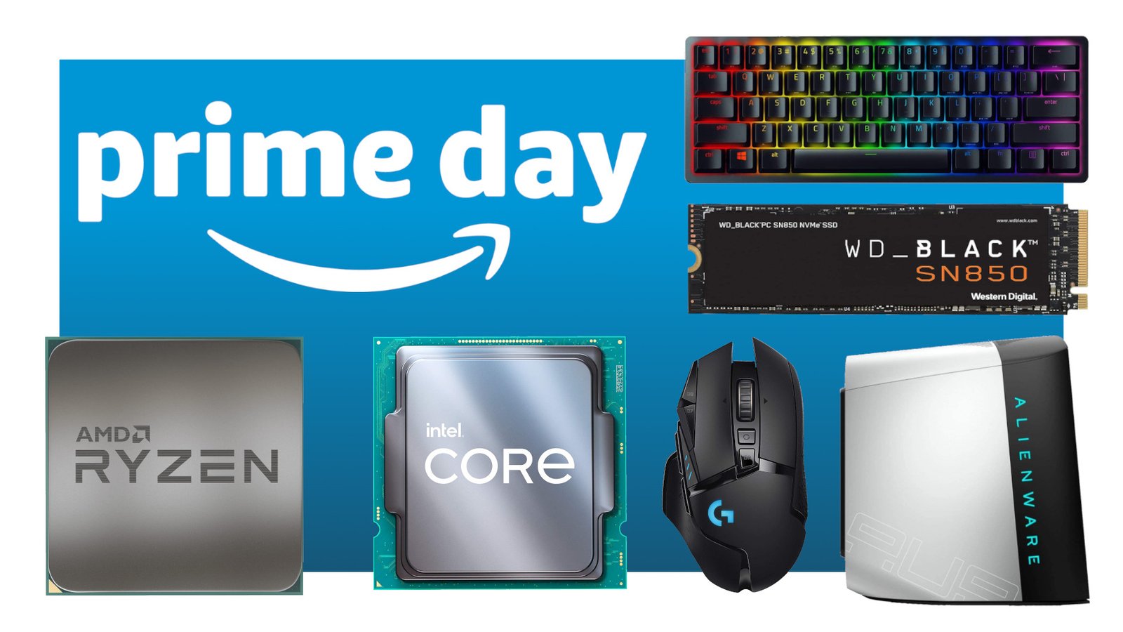 Amazon Prime Day homepage image