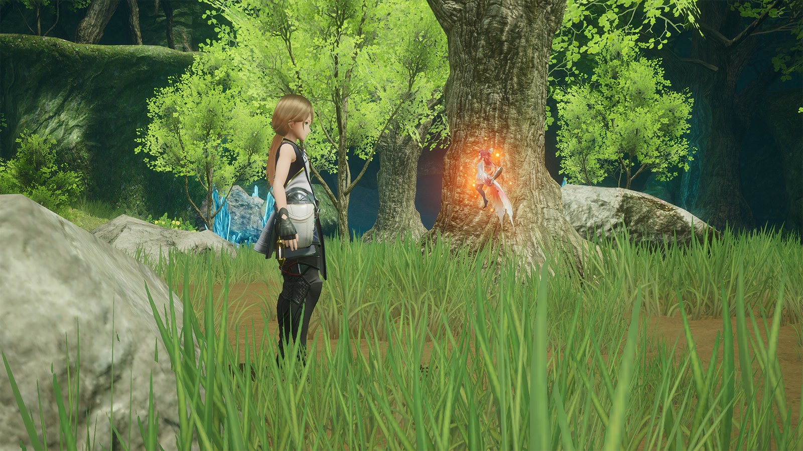 Screenshot from upcoming game Harvestella, by Square Enix.
