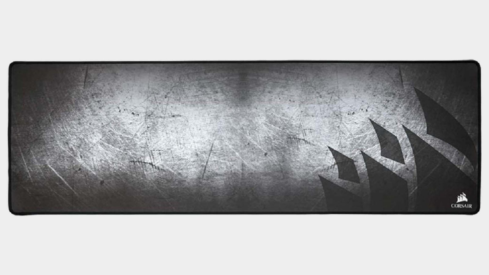Corsair MM300 mouse pad on a grey background