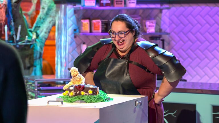 Tub Geralt immortalised as a cake disaster in Netflix’s best baking show
